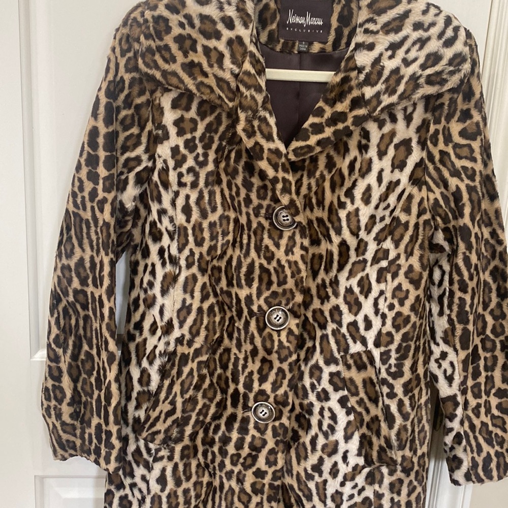Leopard coat